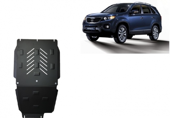 Steel gearbox and differential guard for  Kia Sorento
