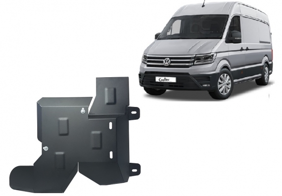 Steel AdBlue tank guard for Volkswagen Crafter / 18 L