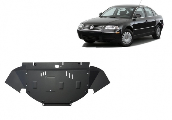 Steel sump guard for VW Passat B5, B5.5