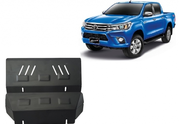 Steel sump guard for Toyota Hilux Revo
