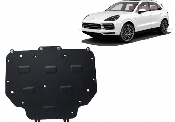 Steel gearbox guard for Porsche Cayenne