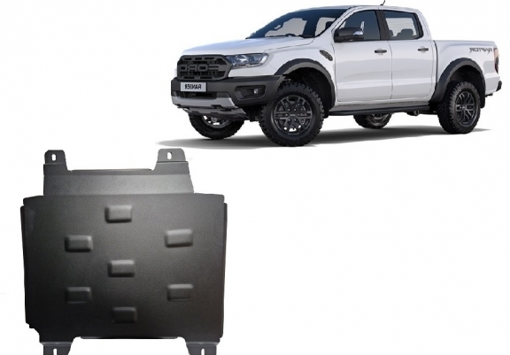 Steel gearbox guard for Ford Ranger Raptor