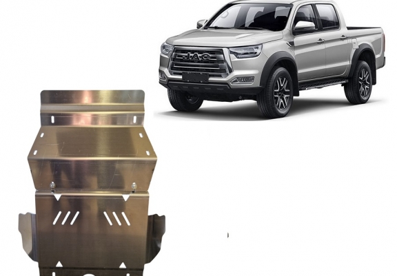 Aluminum sump guard for Jac T8