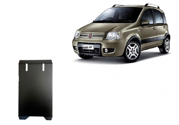 Steel differential guard for Fiat Panda 4x4