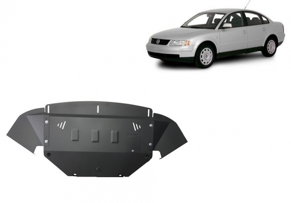 Steel sump guard for VW Passat B5 2.5 TDI V6