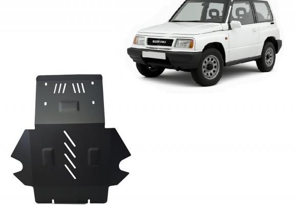 Steel sump guard for Suzuki Vitara