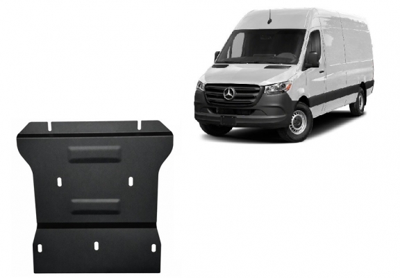 Steel gearbox guard for Mercedes Sprinter 4x4