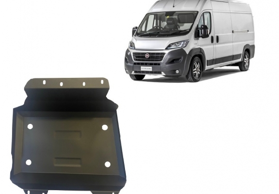 Steel fuel tank guard  for Fiat Ducato