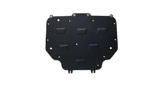 Steel gearbox guard for Audi Q8