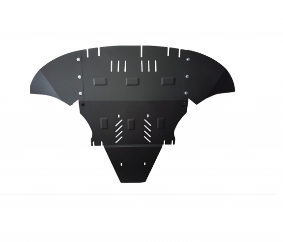 Steel sump guard for Audi A6 Allroad 2 - avec latéraux