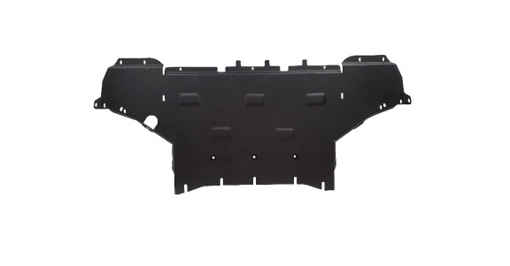 Steel sump guard for Audi A8