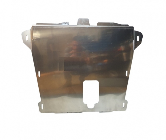 Aluminum sump guard for Dacia Duster