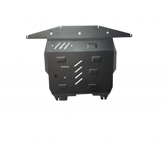 Steel sump guard for Fiat Panda