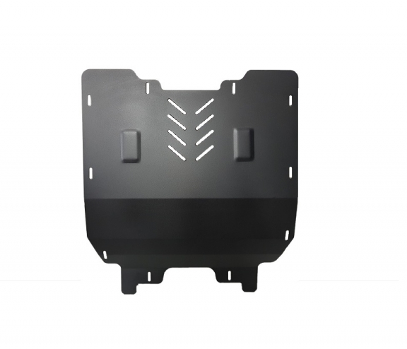 Steel sump guard for the protection of the engine and the gearbox for Lancia Delta 3