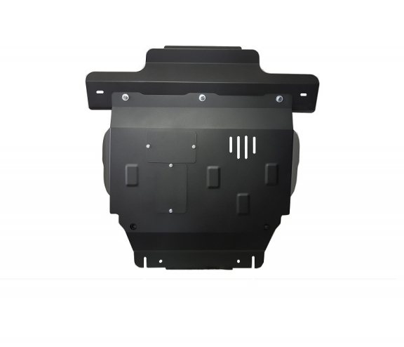 Steel sump guard for Ford Fusion
