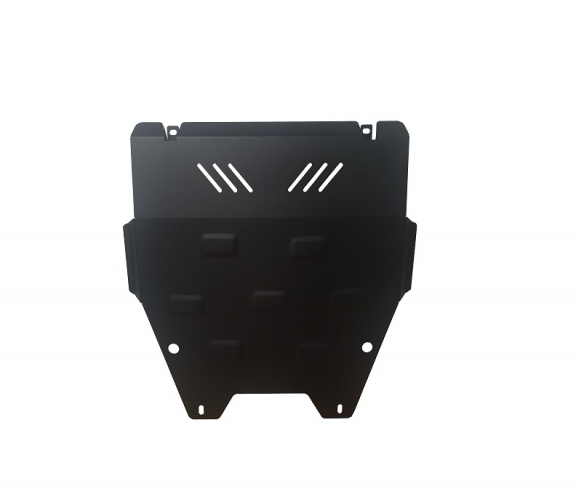 Steel sump guard for Honda Jazz