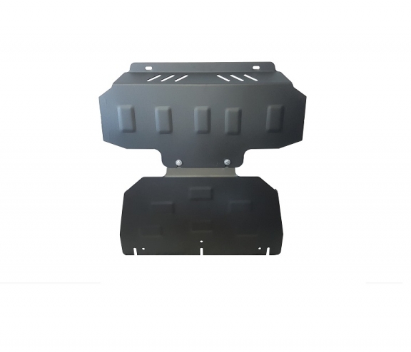 Steel sump guard for the protection of the engine and the radiator for Kia Sorento