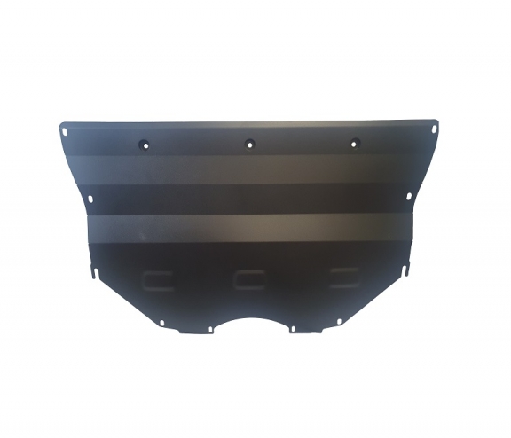 Steel sump guard for Mazda 3