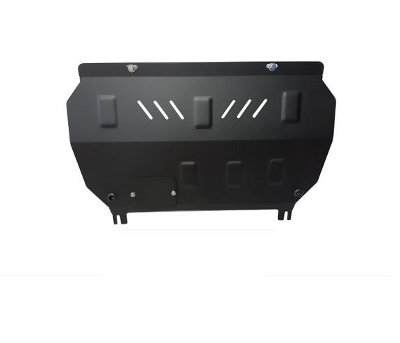 Steel sump guard for Vauxhall Corsa E