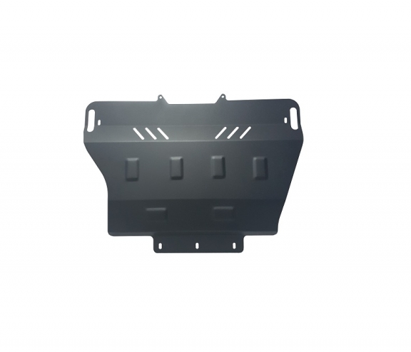 Steel sump guard for Peugeot 607