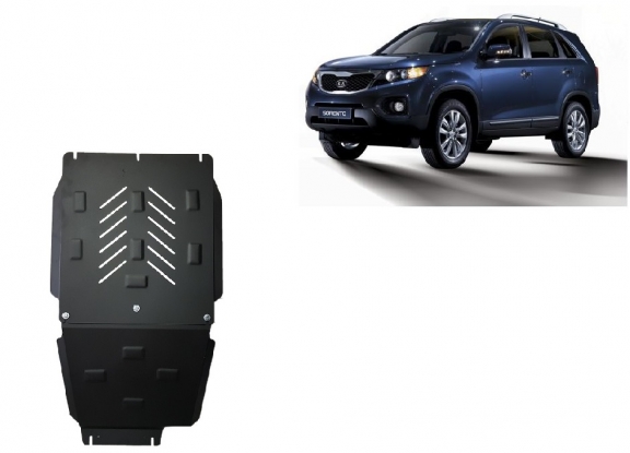 Steel gearbox and differential guard for  Kia Sorento