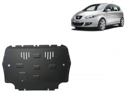 Steel sump guard for the protection of the engine and the gearbox for Seat Altea