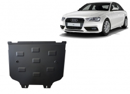 Steel gearbox guard for Audi A4 B9