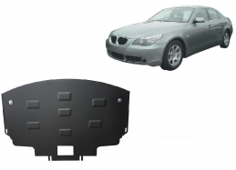 Steel sump guard for BMW Seria 5 E60/E61 standard front bumper