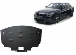 Steel sump guard for BMW Seria 5 E60/E61 standard M front bumper