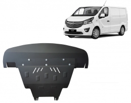 Steel sump guard for Vauxhall Vivaro B 