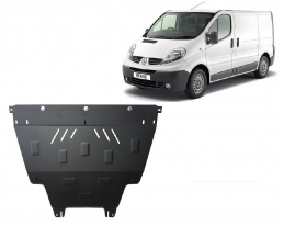 Steel sump guard for Renault Trafic 2 