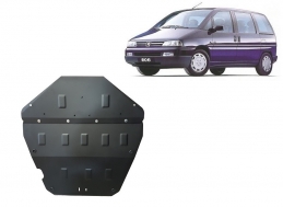 Steel sump guard for Peugeot 806