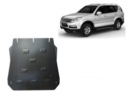 Steel gearbox guard for SsangYong Rexton 2