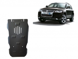 Steel manual gearbox guard for VW Touareg 7L