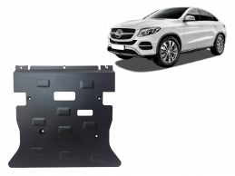 Steel sump guard for Mercedes GLE Coupe C292