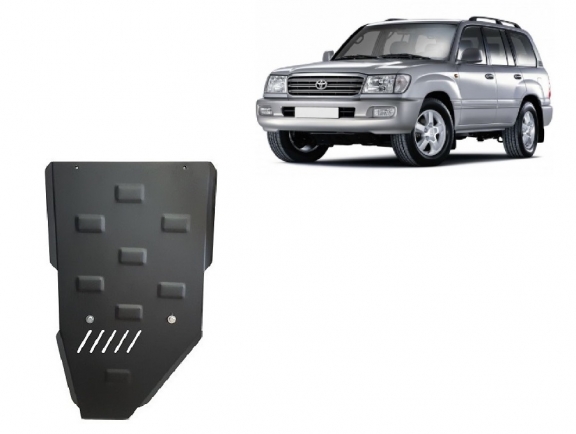 Steel gearbox guard for Toyota Land Cruiser J100