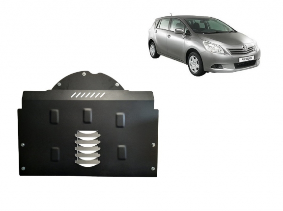 Steel catalytic converter guard/cat lock for Toyota Corolla Verso