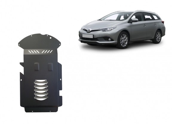 Steel catalytic converter guard/cat lock for Toyota Auris