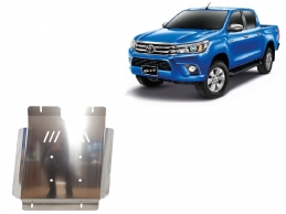 Aluminum gearbox guard for Toyota Hilux Revo