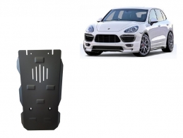 Steel manual and automatic gearbox guard for Porsche Cayenne