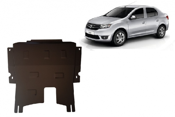 Steel sump guard for Dacia Lodgy Stepway