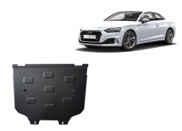 Steel gearbox guard for Audi A5