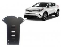 Steel catalytic converter guard/cat lock for Toyota C-HR