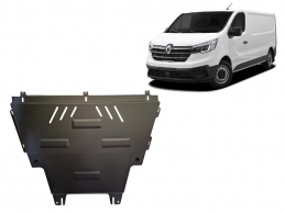 Steel sump guard for Renault Trafic 3 facelift