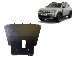 Steel sump guard for Dacia Duster - 4x2 , 4x4