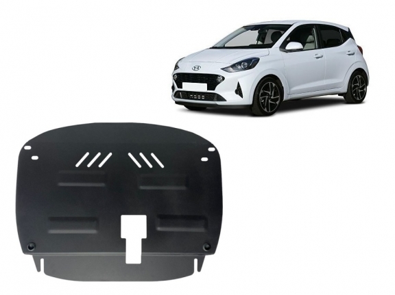 Steel sump guard for Kia Picanto