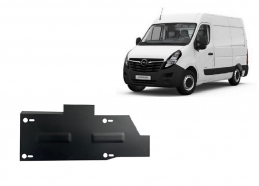 Steel AdBlue tank guard for Vauxhal Movano C 
