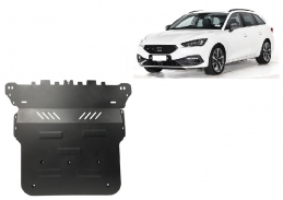 Steel sump guard for Seat Leon Mk4