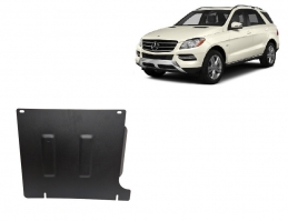 Steel gearbox guard for Mercedes ML W166
