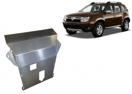 Aluminum sump guard for Dacia Duster